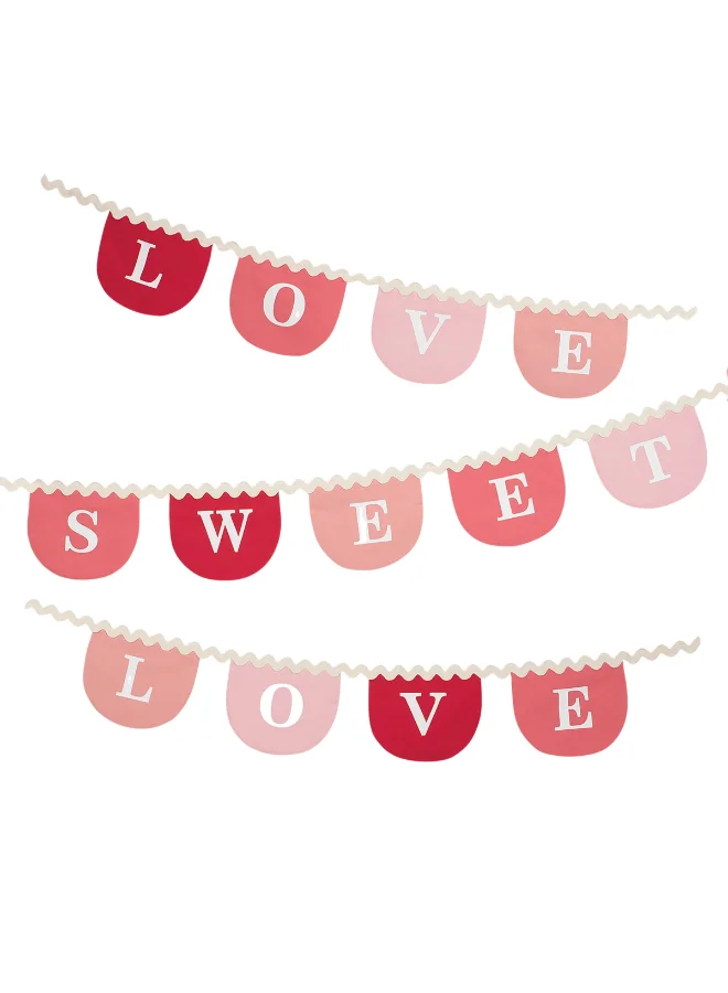 Valentine's Fabric Garland
